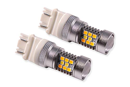 Diode Dynamics 3157 Hp24 Switchback Dual-Color Turn Signal Led Bulbs (Single), Switchback